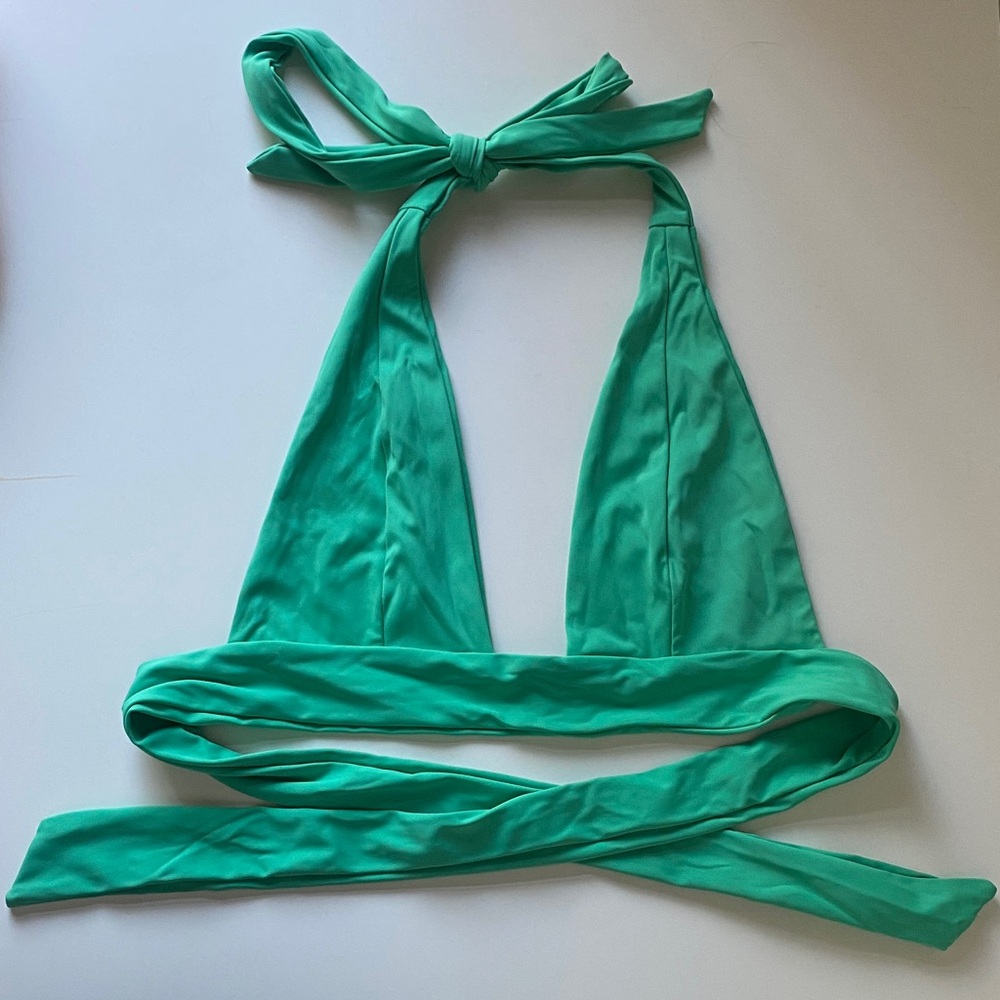 Toco Swim Yara Bikini Top in Jade
